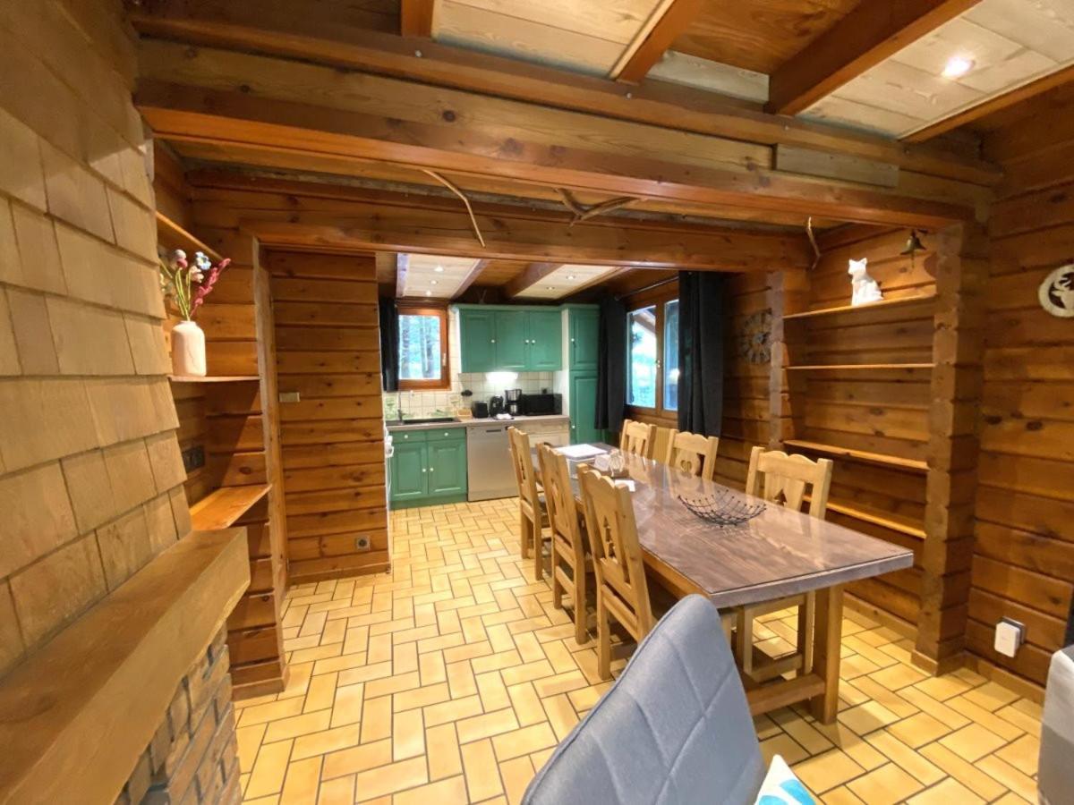 Le Renard Chalet En Bois La Bresse Eksteriør billede