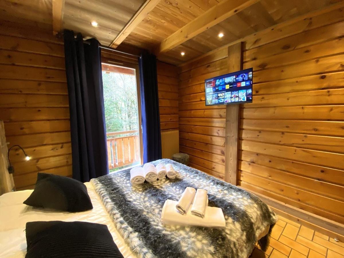 Le Renard Chalet En Bois La Bresse Eksteriør billede