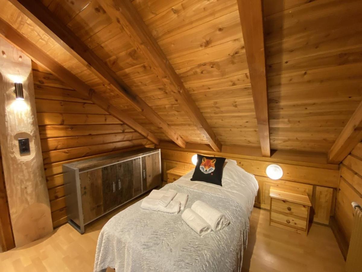 Le Renard Chalet En Bois La Bresse Eksteriør billede