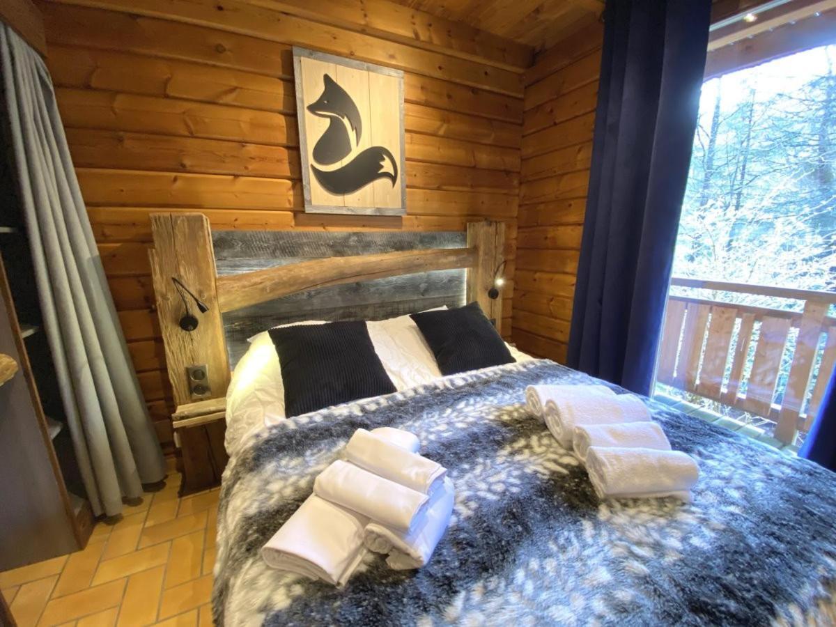 Le Renard Chalet En Bois La Bresse Eksteriør billede