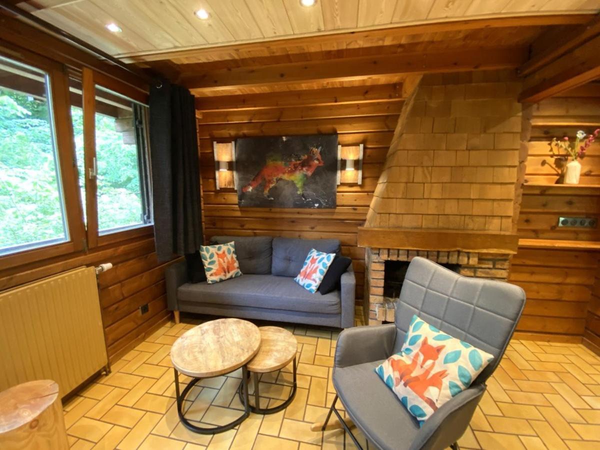 Le Renard Chalet En Bois La Bresse Eksteriør billede